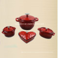 9PCS Esmalte Ferro Fundido Cookware Set Fornecedor De China